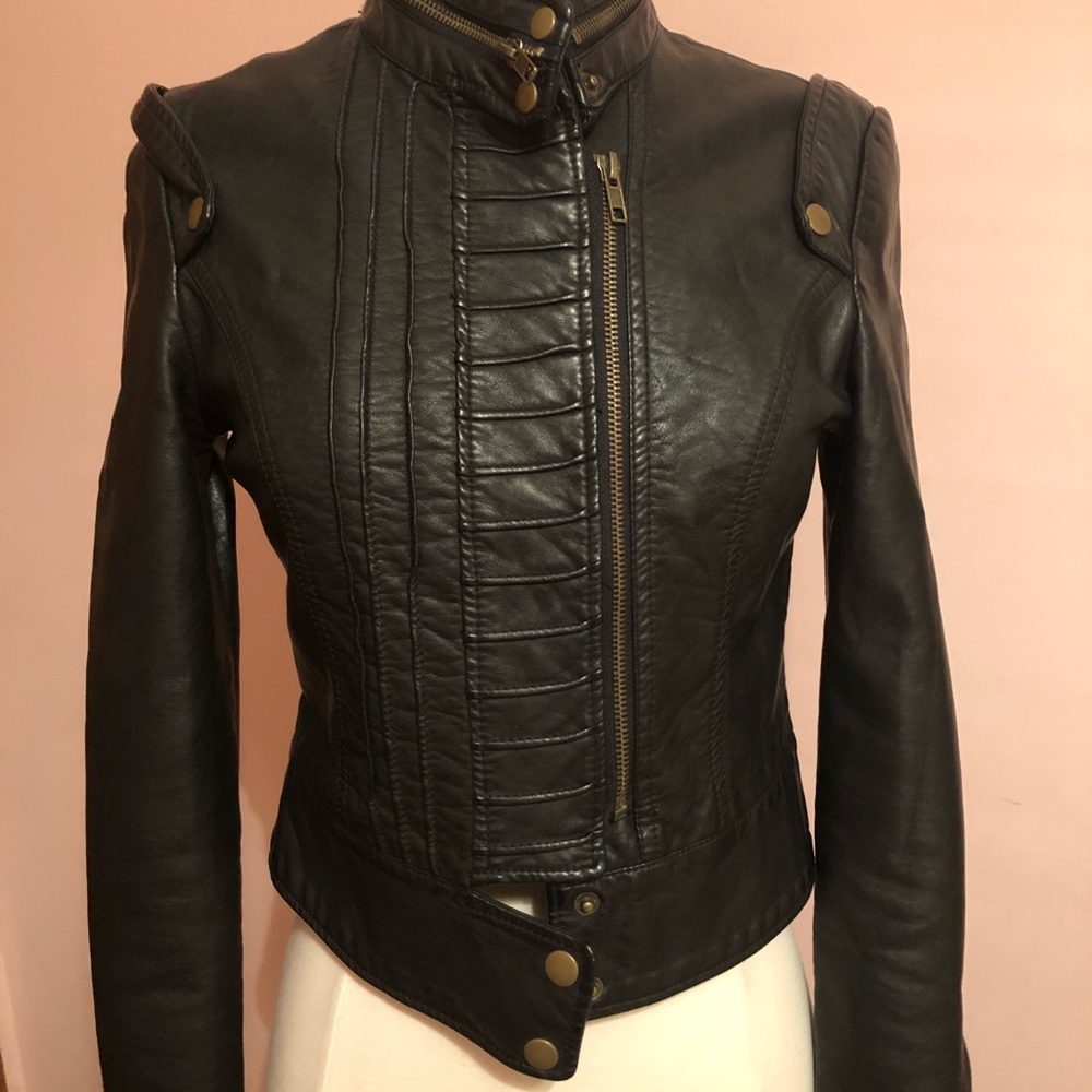 Leather jacket